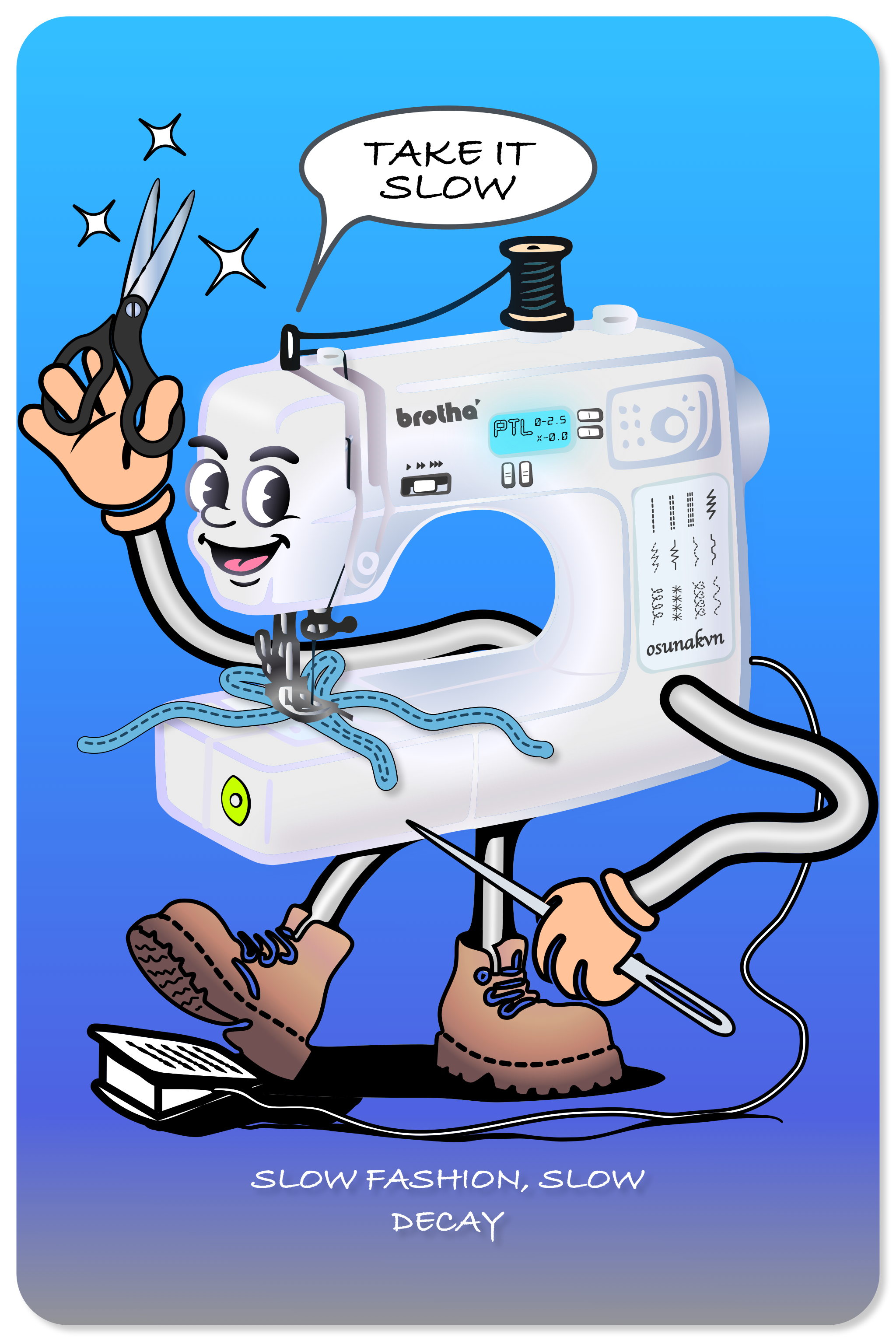 Brotha' the XR9550 sewing machine